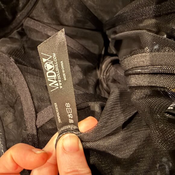 Dolls Kill Widow Dance With Death Maxi Dress - Picture 7 of 7